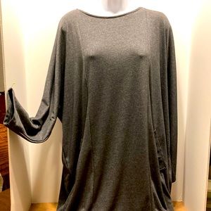 Gray “Very J” dress Sz L NWT